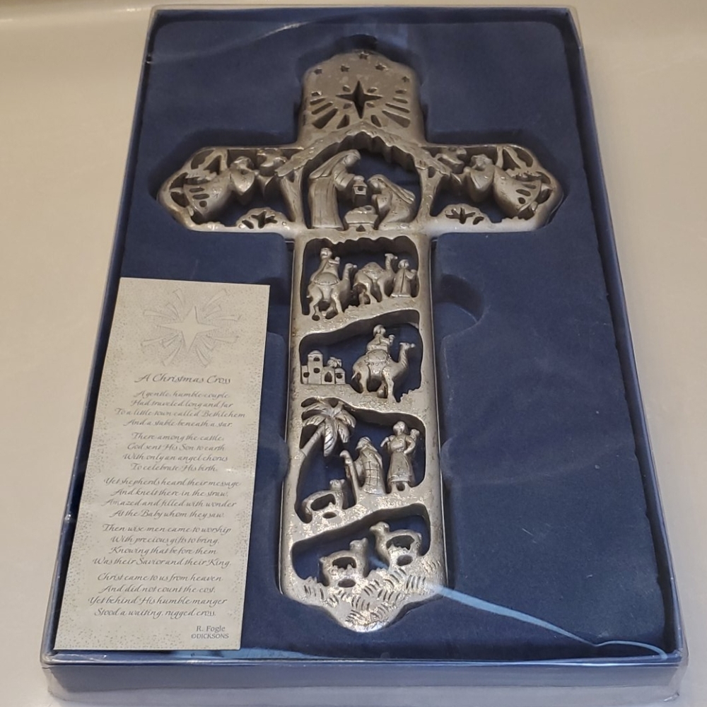 Christmas Nativity Cross